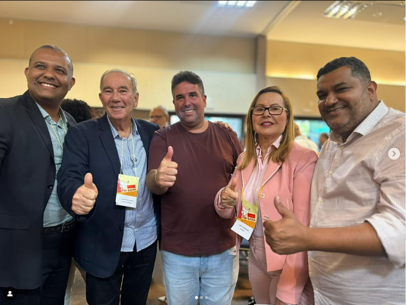 Em encontro com lideranças do PSB, Patrick Lopes desejou muito sucesso