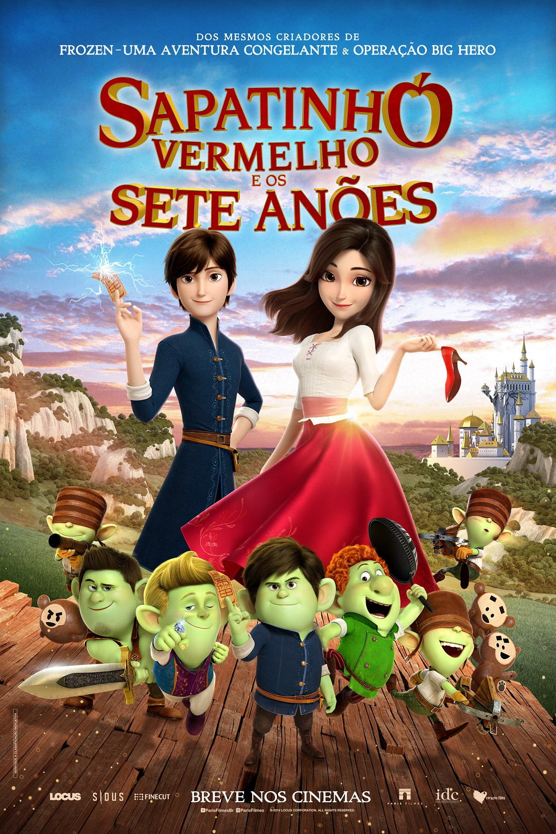 Em cartaz no Cine São José: Sapatinho Vermelho e os Sete Anões Em cartaz no Cine São José: Sapatinho Vermelho e os Sete Anões