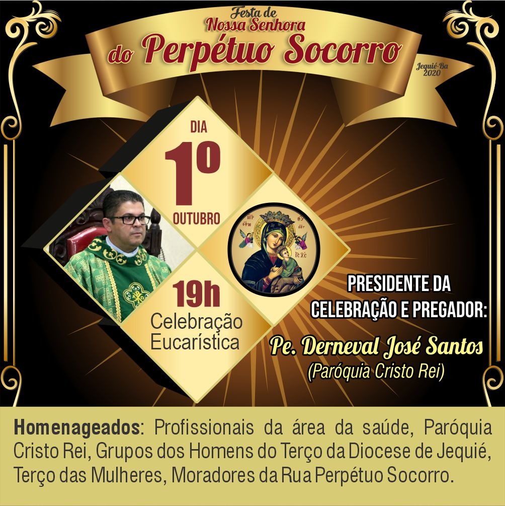 Festa da Paróquia Perpétuo Socorro começa hoje com limite de idade e participantes das missas Festa da Paróquia Perpétuo Socorro começa hoje com limite de idade e participantes das missas