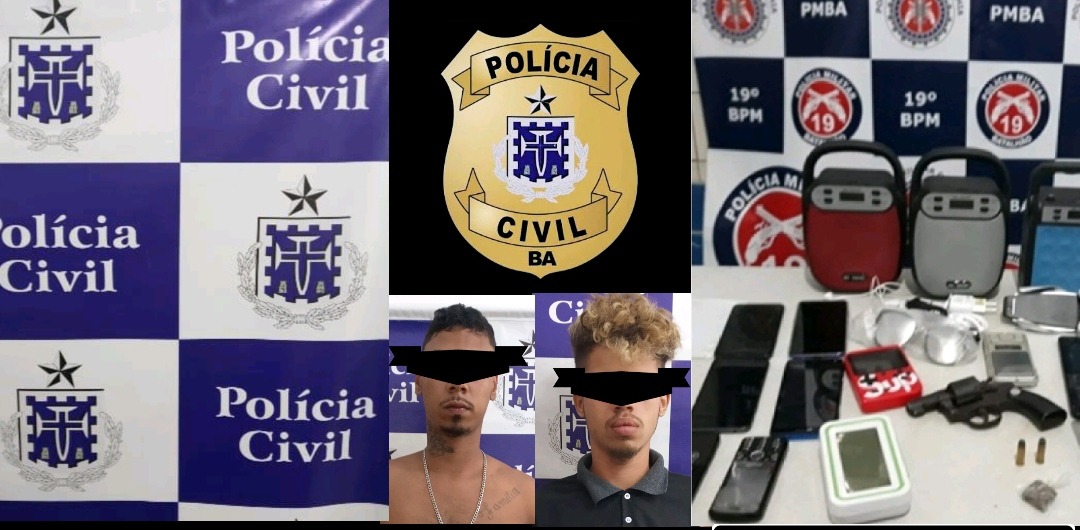 Polícia Civil prende o segundo assaltante que roubou duas lojas de celulares em Jequié Polícia Civil prende o segundo assaltante que roubou duas lojas de celulares em Jequié