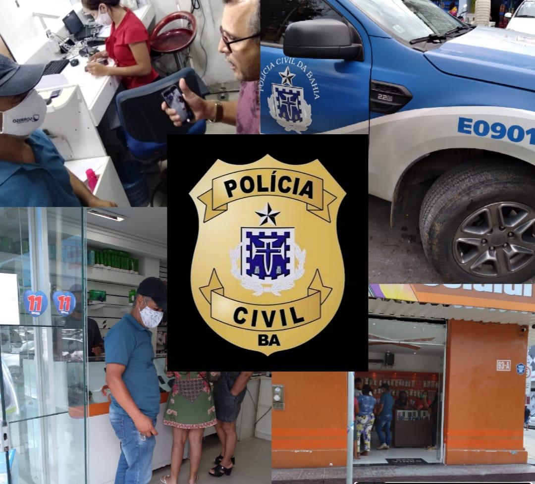 Polícia Civil intensifica investigações para impedir assaltos a lojas de celulares em Jequié Polícia Civil intensifica investigações para impedir assaltos a lojas de celulares em Jequié