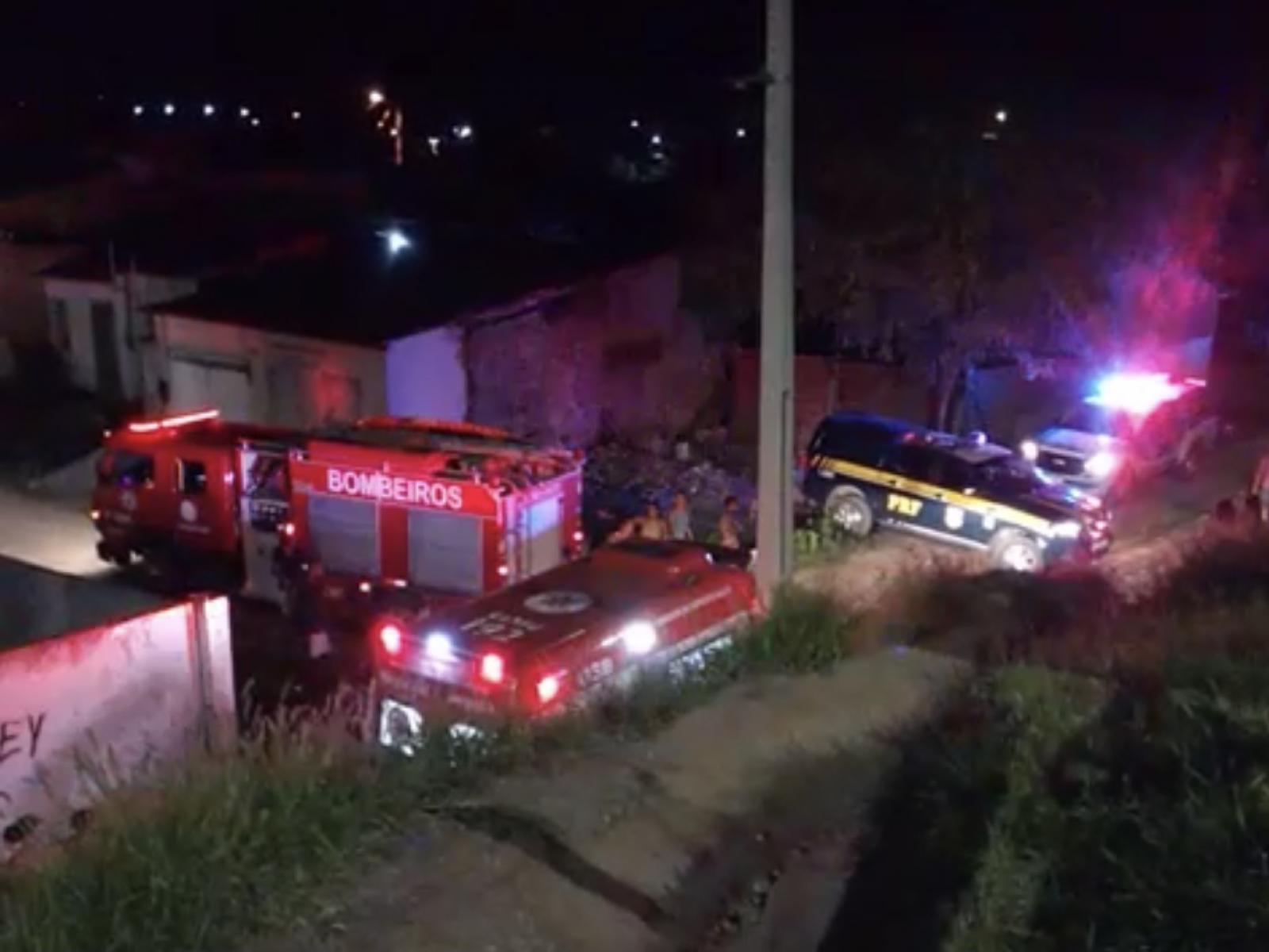 Duas pessoas foram atropeladas e arremessadas da ponte no bairro Cidade Nova, uma morreu
