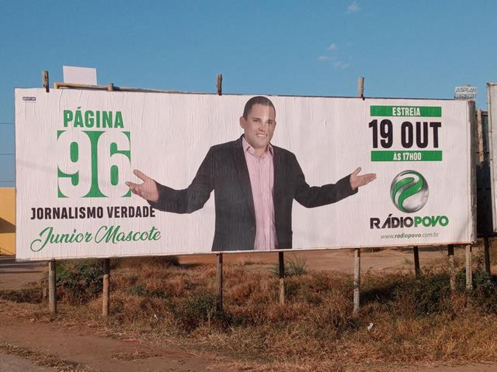 É hoje -    O repórter Junior Mascote em uma nova etapa da vida, como comunicador das massas