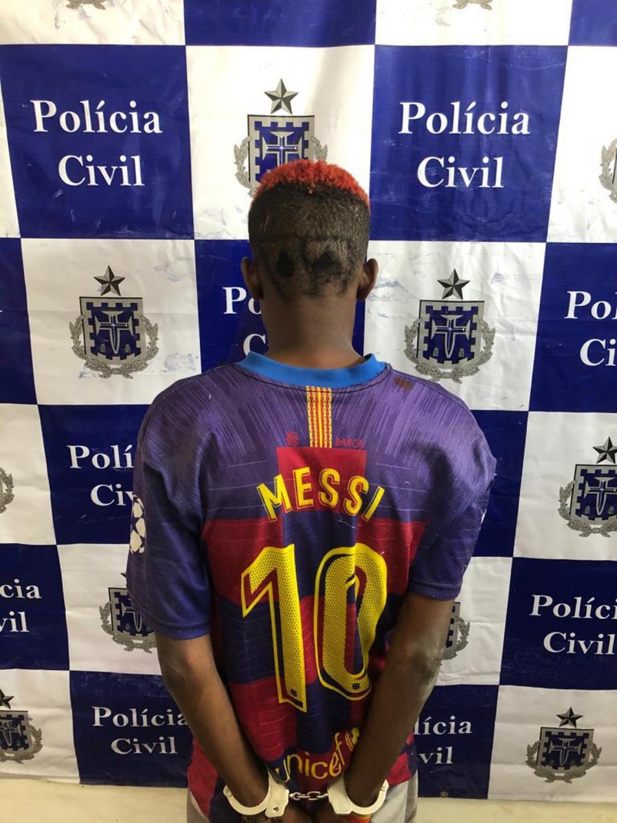 Polícia Civil prende o “Messi” do crime