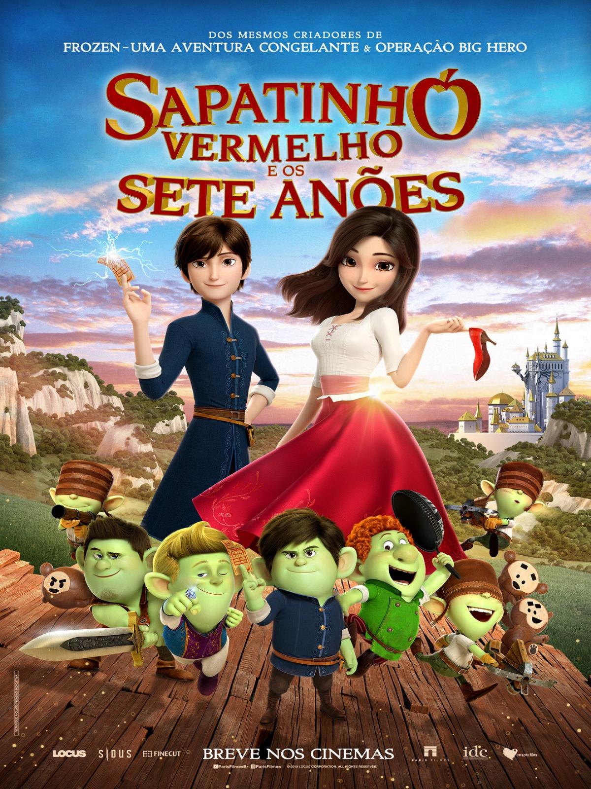 Em cartaz no Cine São José: Sapatinho Vermelho e os Sete Anões