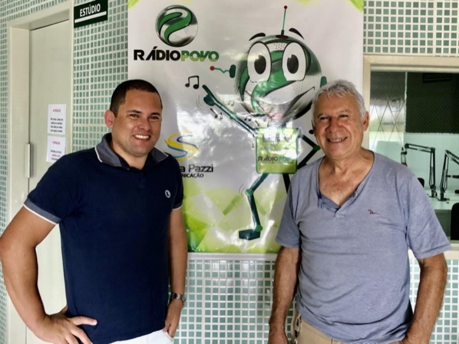 Agora na Rádio Povo FM Júnior Mascote retorna aos microfones dia 19 de outubro