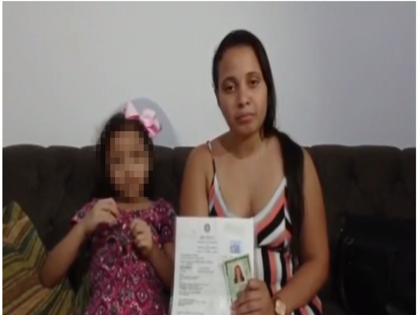 Mulher afirma que sempre cuidou bem da criança e nega maus tratos