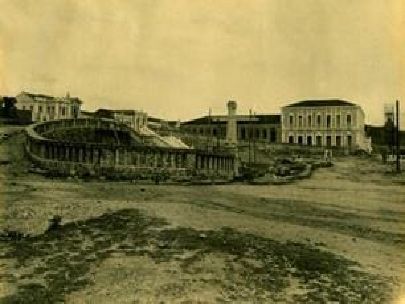 Mais uma nostálgica imagem da velha Praça Rui Barbosa, nos significativos Recortes da Memória