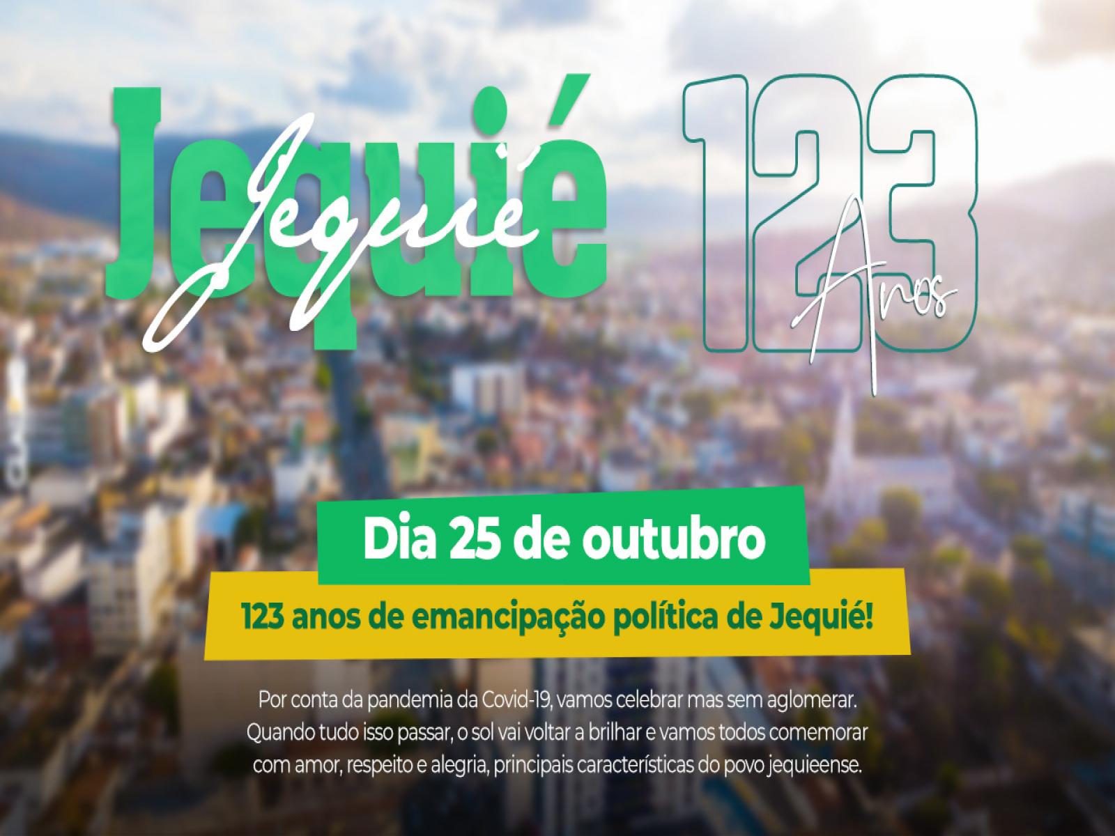 Covid-19 - aniversário de 123 anos de Jequié não terá Desfile Cívico