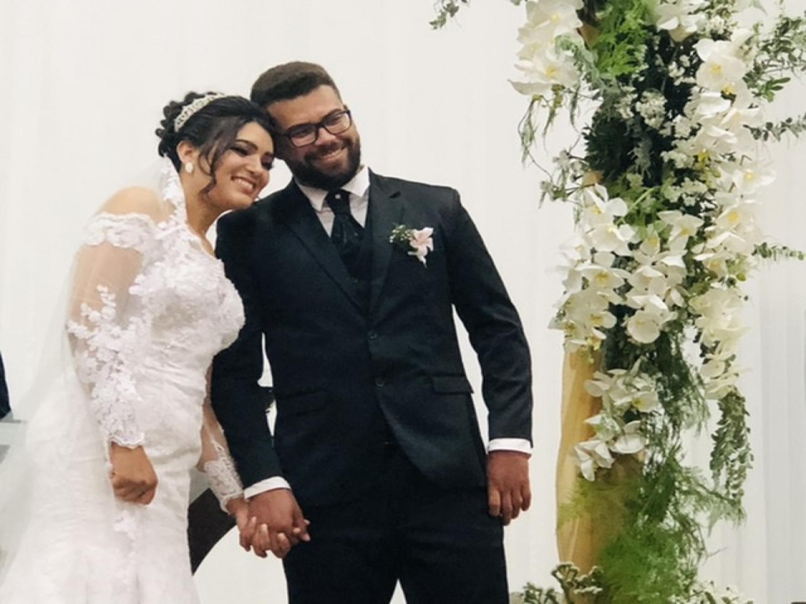 Casamento do casal Miller e Larissa