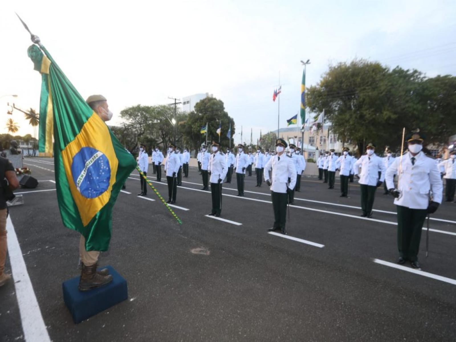 Polícia Militar realiza formatura de 89 aspirantes-a-oficial