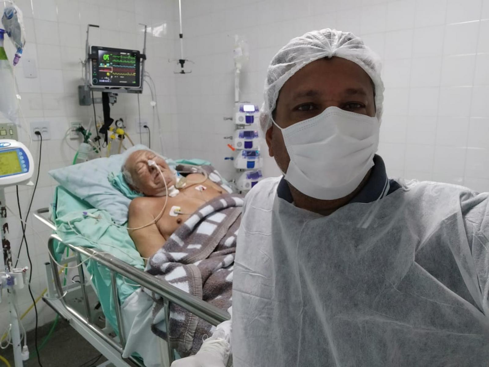 Boletim médico do estado de saúde de Baianão