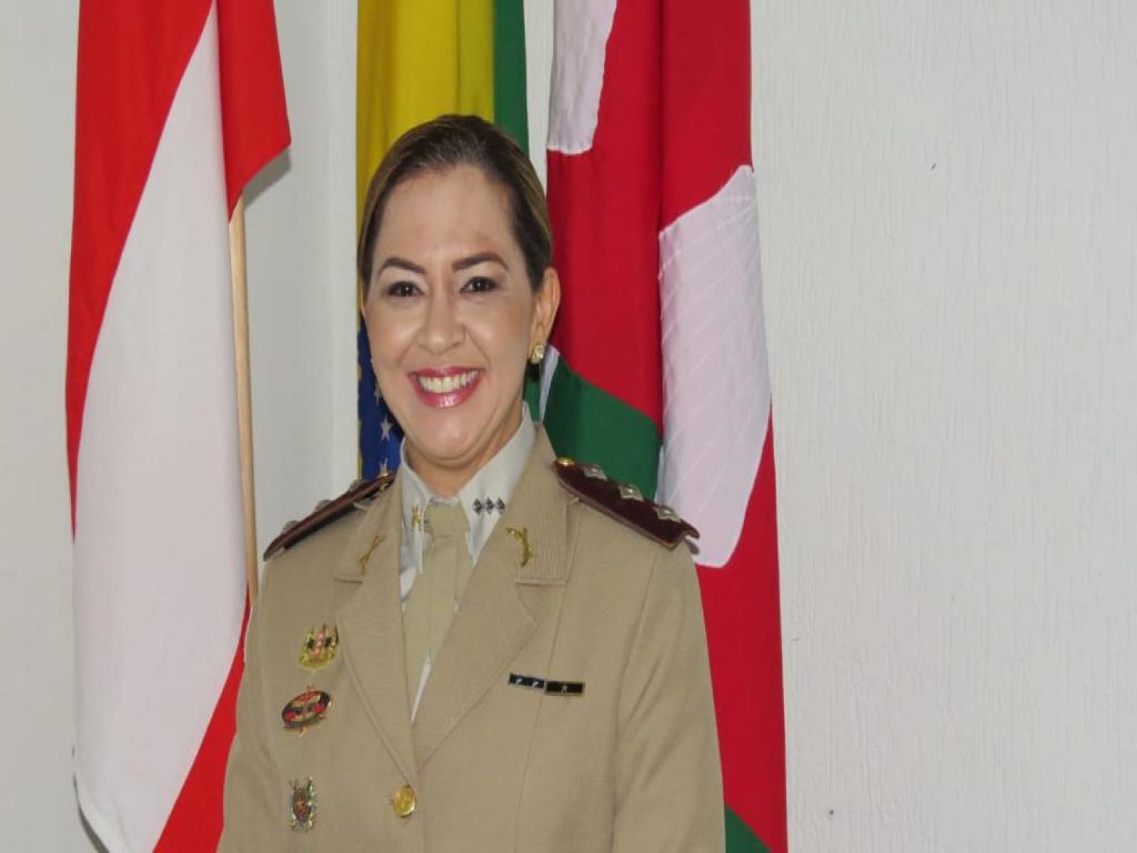 Capitã PM Poliana, comandante da 71ª CIPM foi contemplada com Medalha Mérito São Joaquim do estado de Roraima