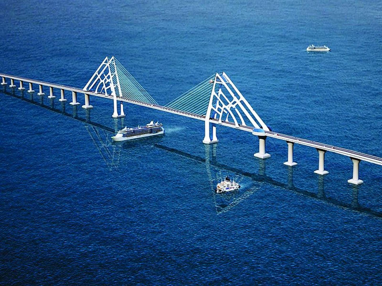 Rui assina contrato para obras da Ponte Salvador-Itaparica