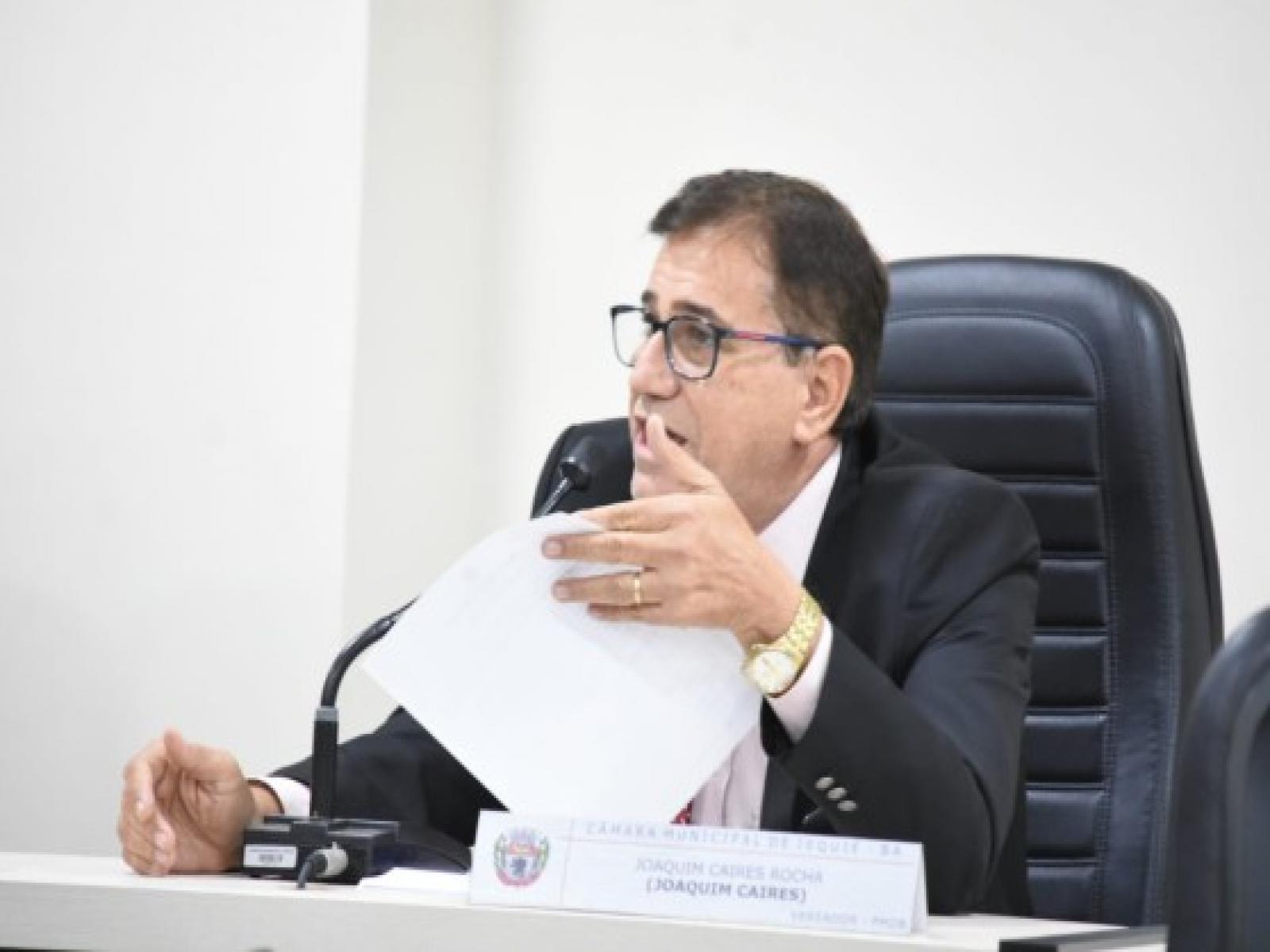 JOAQUIM CAÍRES SOLICITA DA CEF IMPLANTAÇÃO DE UMA AGÊNCIA LOTÉRICA NA CACHOEIRINHA