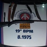 Ronda Maria da Penha deteve acusado de ameaçar esposa e filha