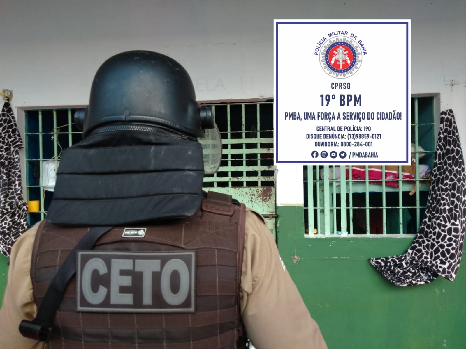 Durante revista no Conjunto penal de Jequié polícia encontra armas e celulares