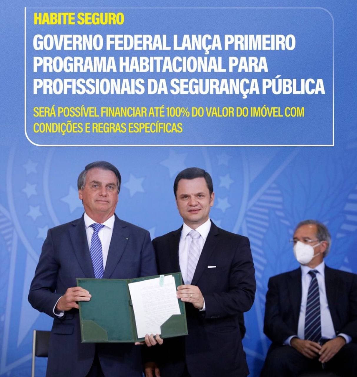 Governo Federal lança projeto de moradia exclusivos para profissionais da segurança pública Governo Federal lança projeto de moradia exclusivos para profissionais da segurança pública