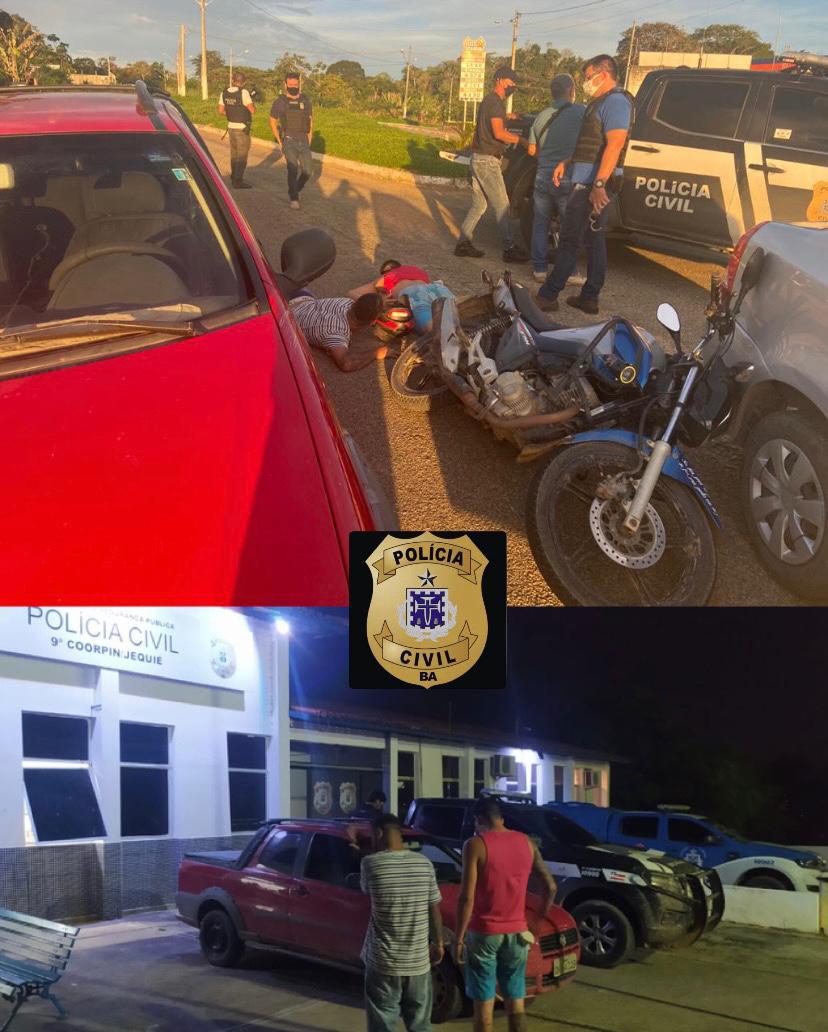 Dois ladrões de carros foram presos em Apuarema Dois ladrões de carros foram presos em Apuarema