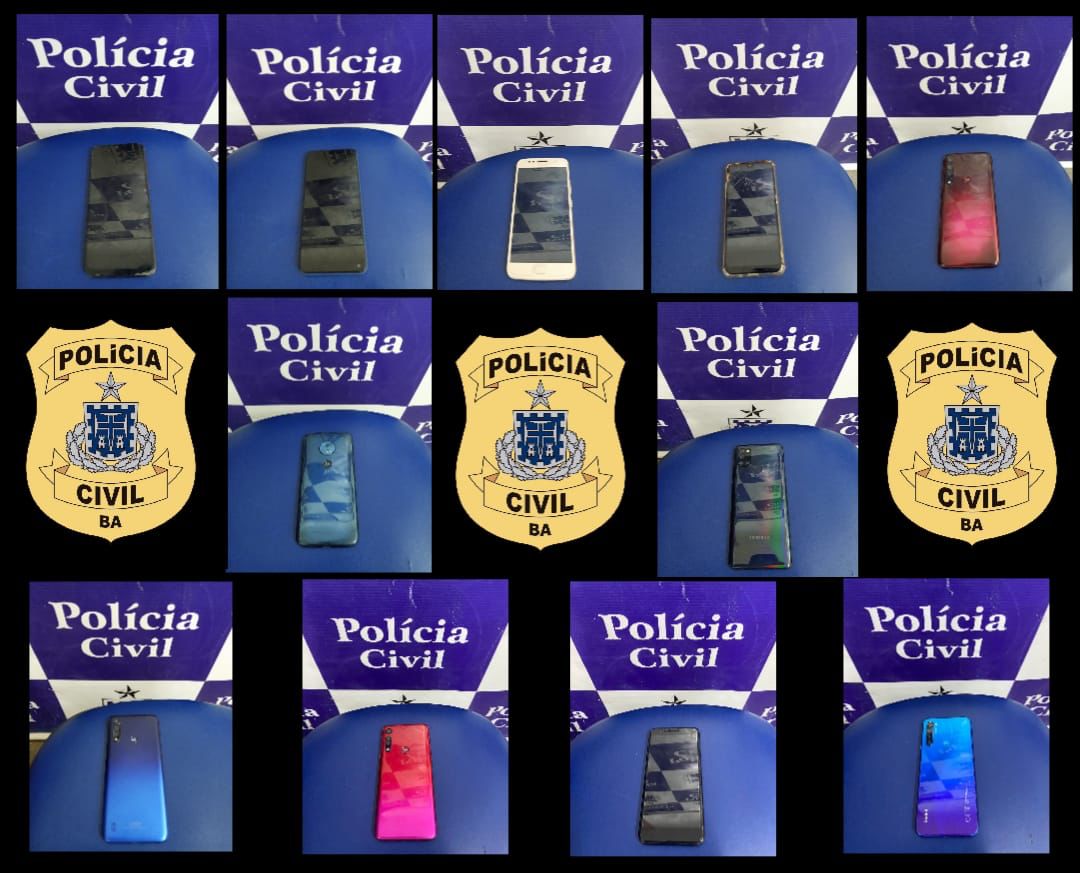 Polícia Civil recuperou 11 celulares roubados em Jequié Polícia Civil recuperou 11 celulares roubados em Jequié