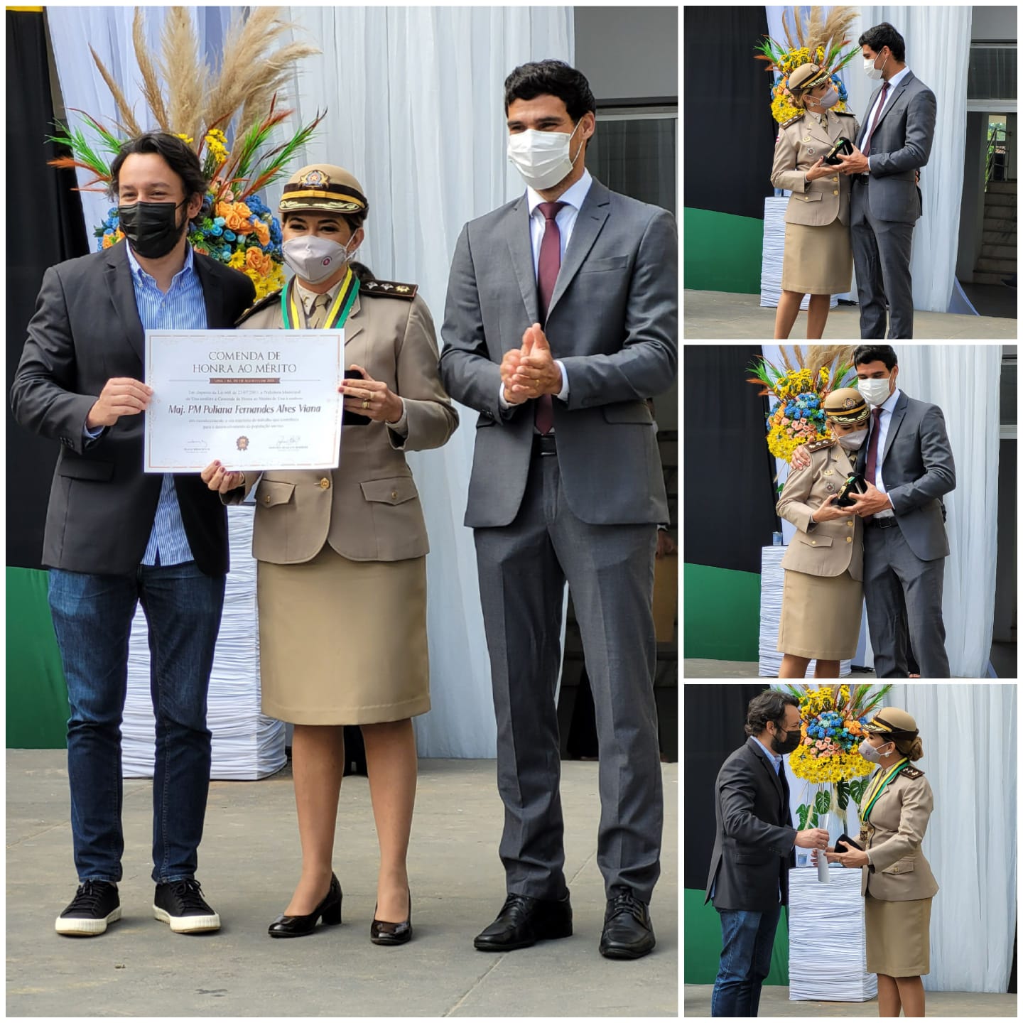 Major PM Poliana recebe homenagem pelos serviços prestados na cidade de Una Major PM Poliana recebe homenagem pelos serviços prestados na cidade de Una