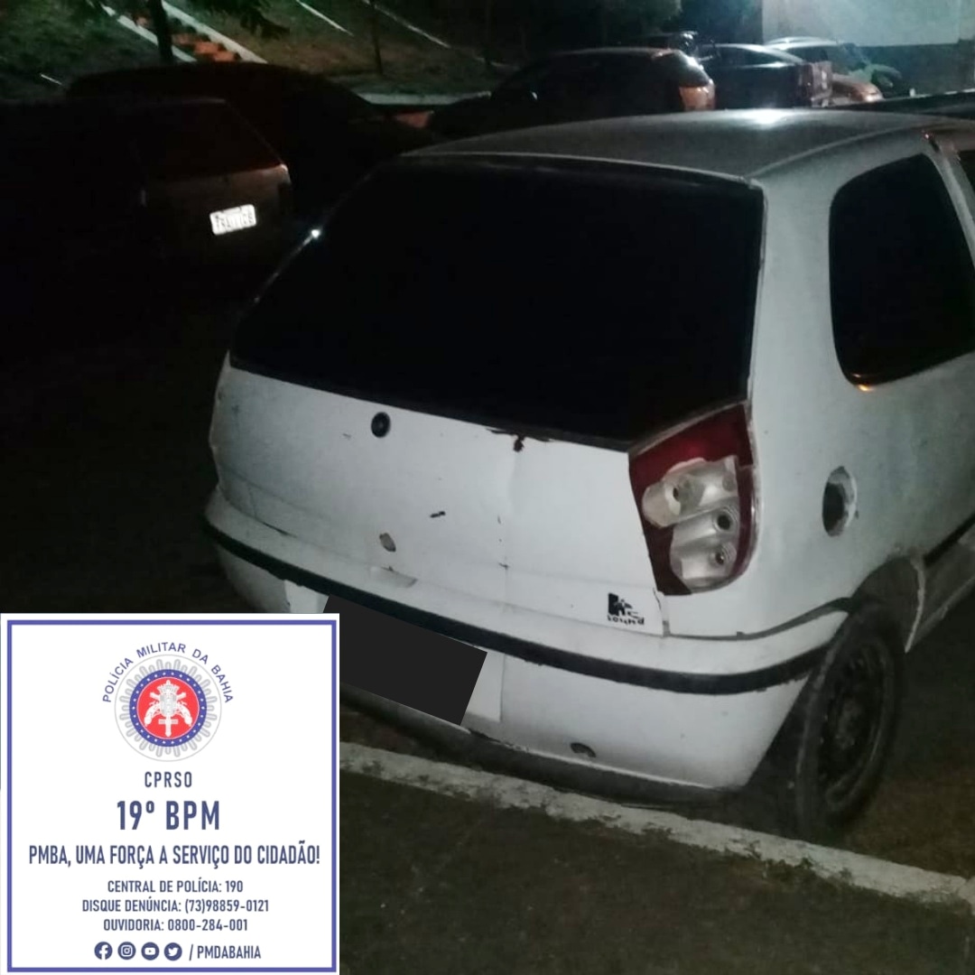 Carro que provocou acidente no Mandacaru é roubado Carro que provocou acidente no Mandacaru é roubado