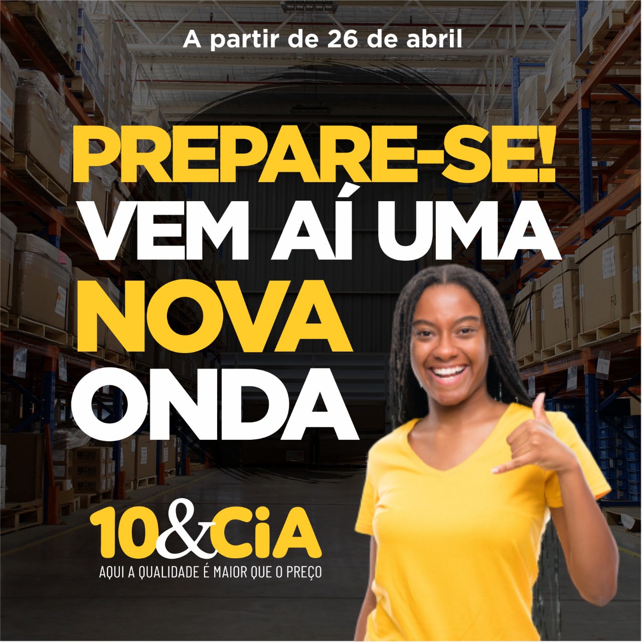 Grupo 10&Cia prepara equipe de toda sua rede para uma grande novidade