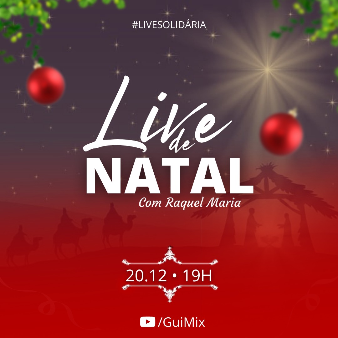 Live do Natal Feliz com Raquel Maria Live do Natal Feliz com Raquel Maria
