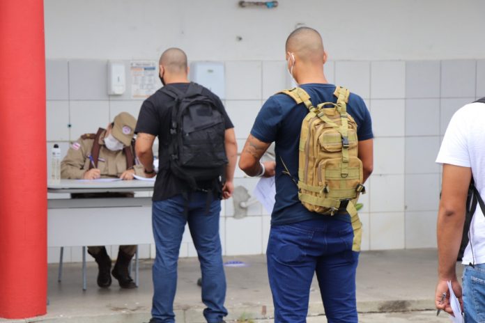 Polícia Militar da Bahia inicia formação de novos soldados Polícia Militar da Bahia inicia formação de novos soldados