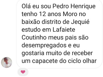 Rede Canção Nova: Solidariedade sobre rodas, Movimento @cicloolhar arrecada capacete para ciclistas pobres.
