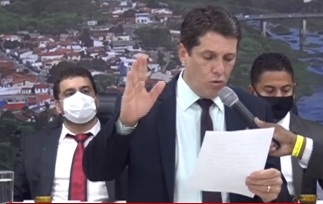 Tinho é reeleito presidente da Câmara de Vereadores de Jequié Tinho é reeleito presidente da Câmara de Vereadores de Jequié