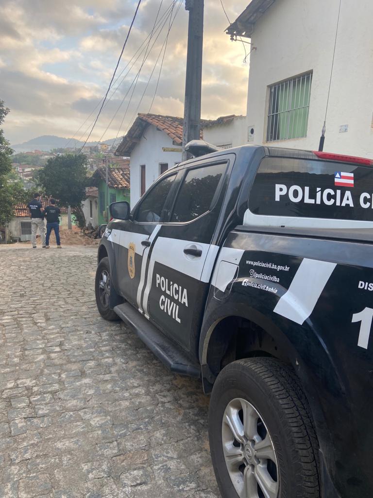 Itagi: Polícia Civil cumpre mandado de prisão contra traficante Itagi: Polícia Civil cumpre mandado de prisão contra traficante