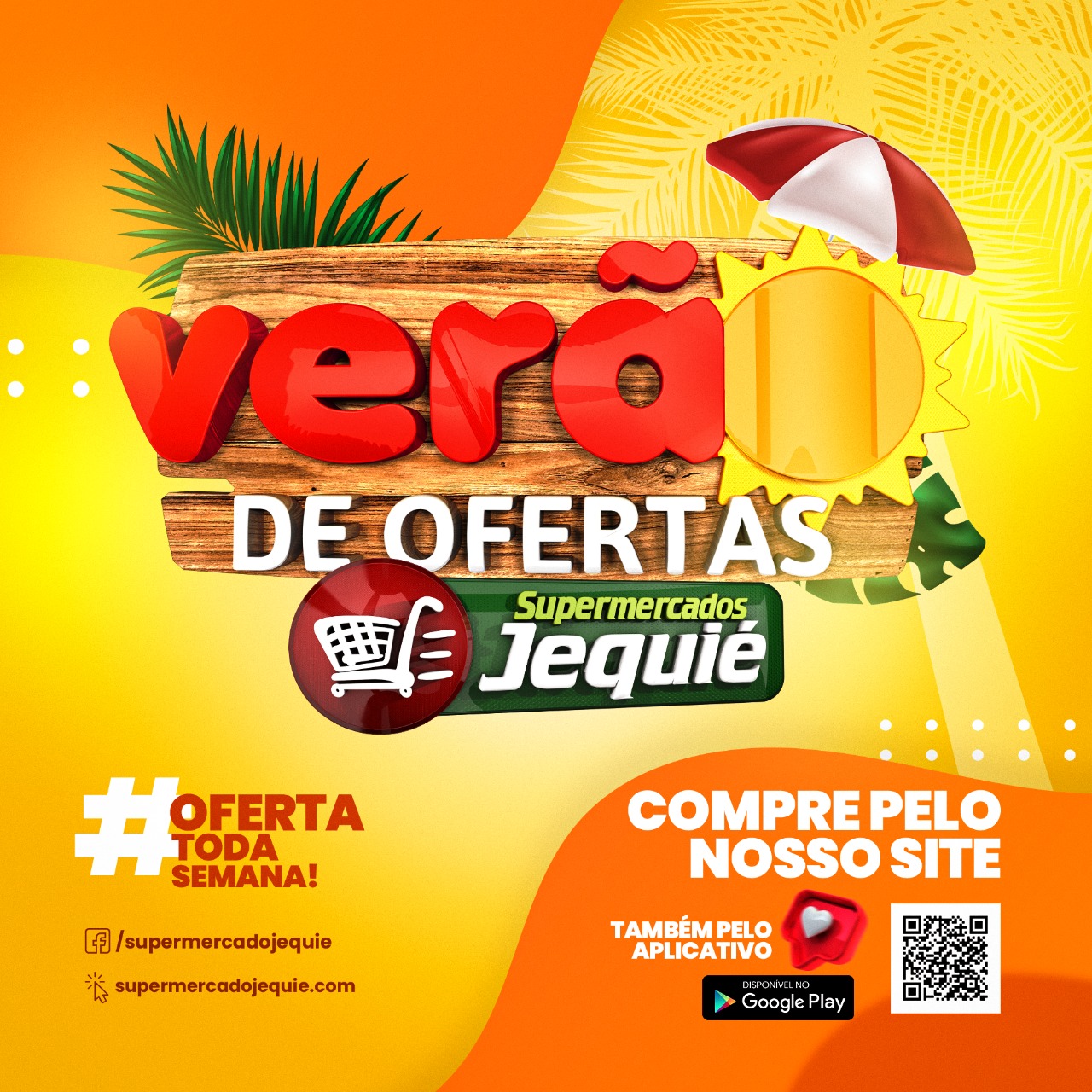 Supermercado Jequié e você, juntos para frear o covid-19.