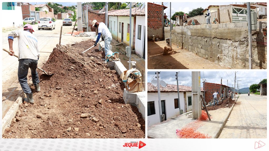 Prefeitura de Jequié segue com obras de contenção de encostas nos bairros Prefeitura de Jequié segue com obras de contenção de encostas nos bairros