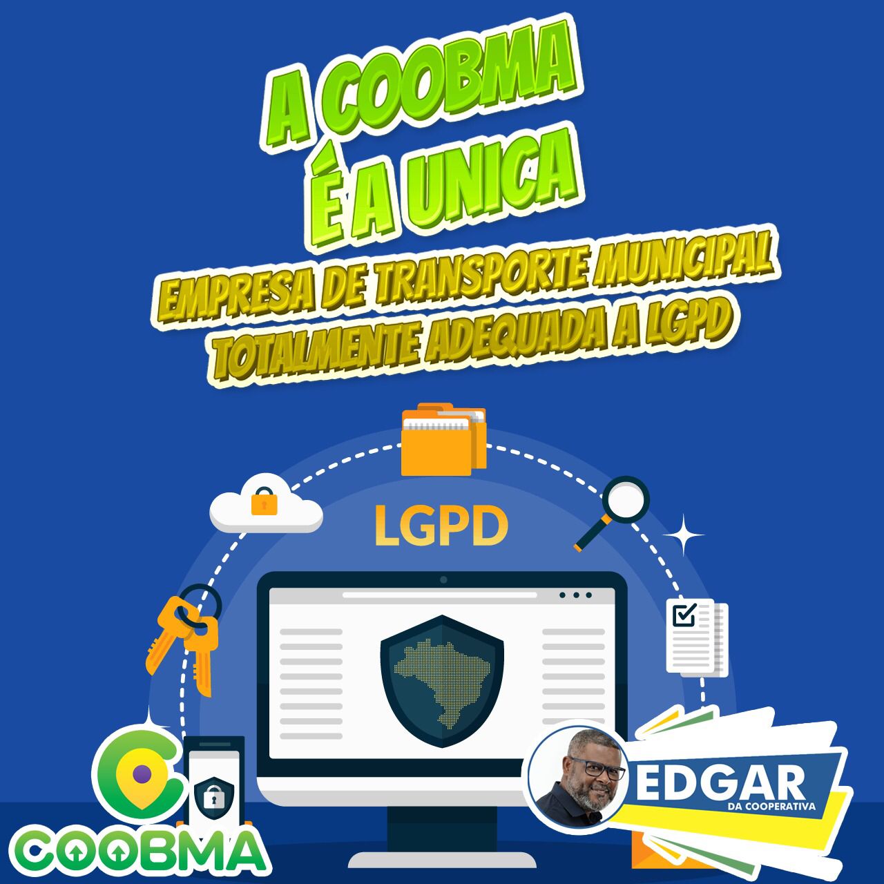 COOBMA é a única empresa de transporte municipal adequada a LGPD COOBMA é a única empresa de transporte municipal adequada a LGPD