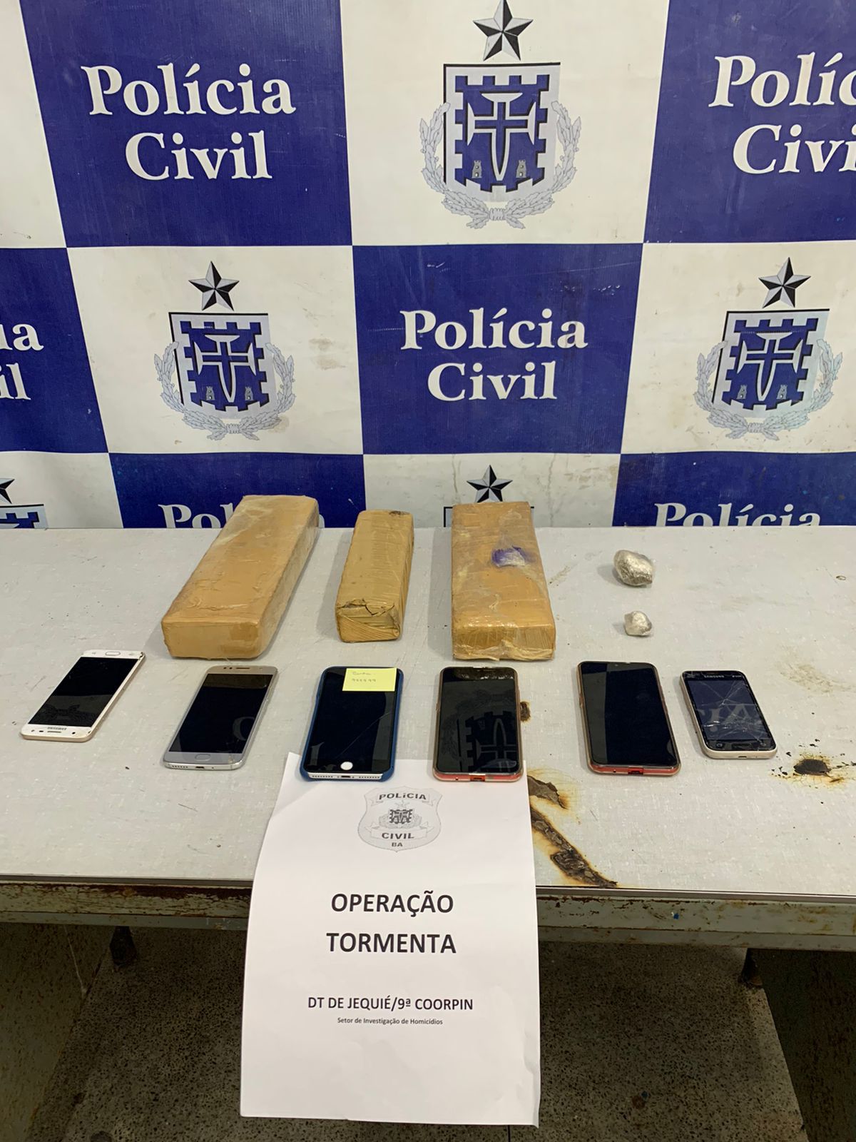 DT de Jequié prende homem por tráfico e apreende maconha