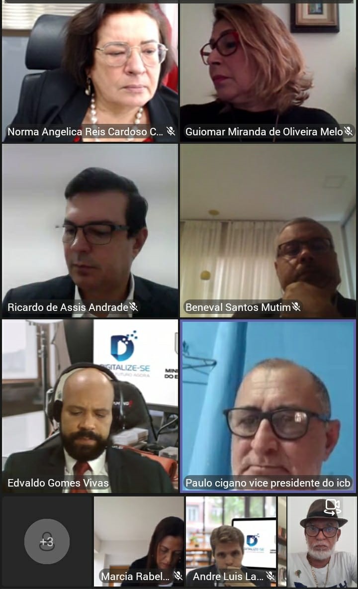 PGJ participou de reunião virtual com presidente do Instituto Cigano do Brasil PGJ participou de reunião virtual com presidente do Instituto Cigano do Brasil