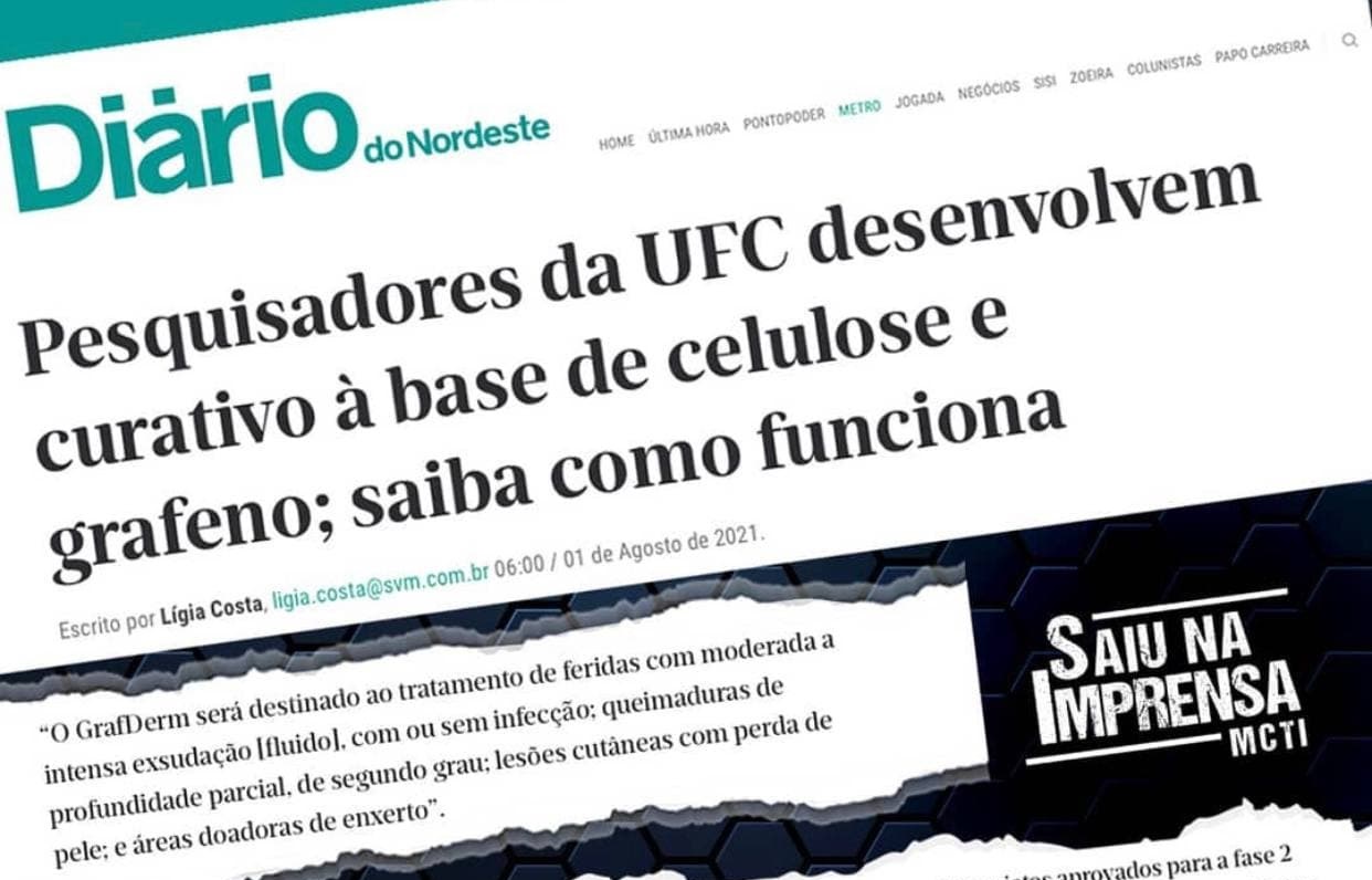 Pesquisadores desenvolvem curativos a base grafeno Pesquisadores desenvolvem curativos a base grafeno