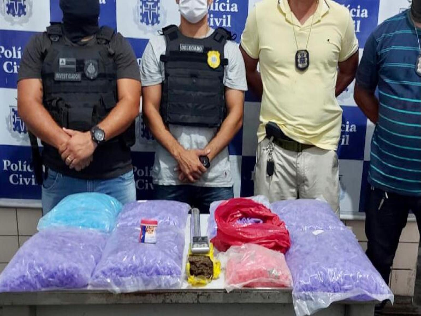 Operação Faro Fino apreende grande quantidade de drogas em Jequié