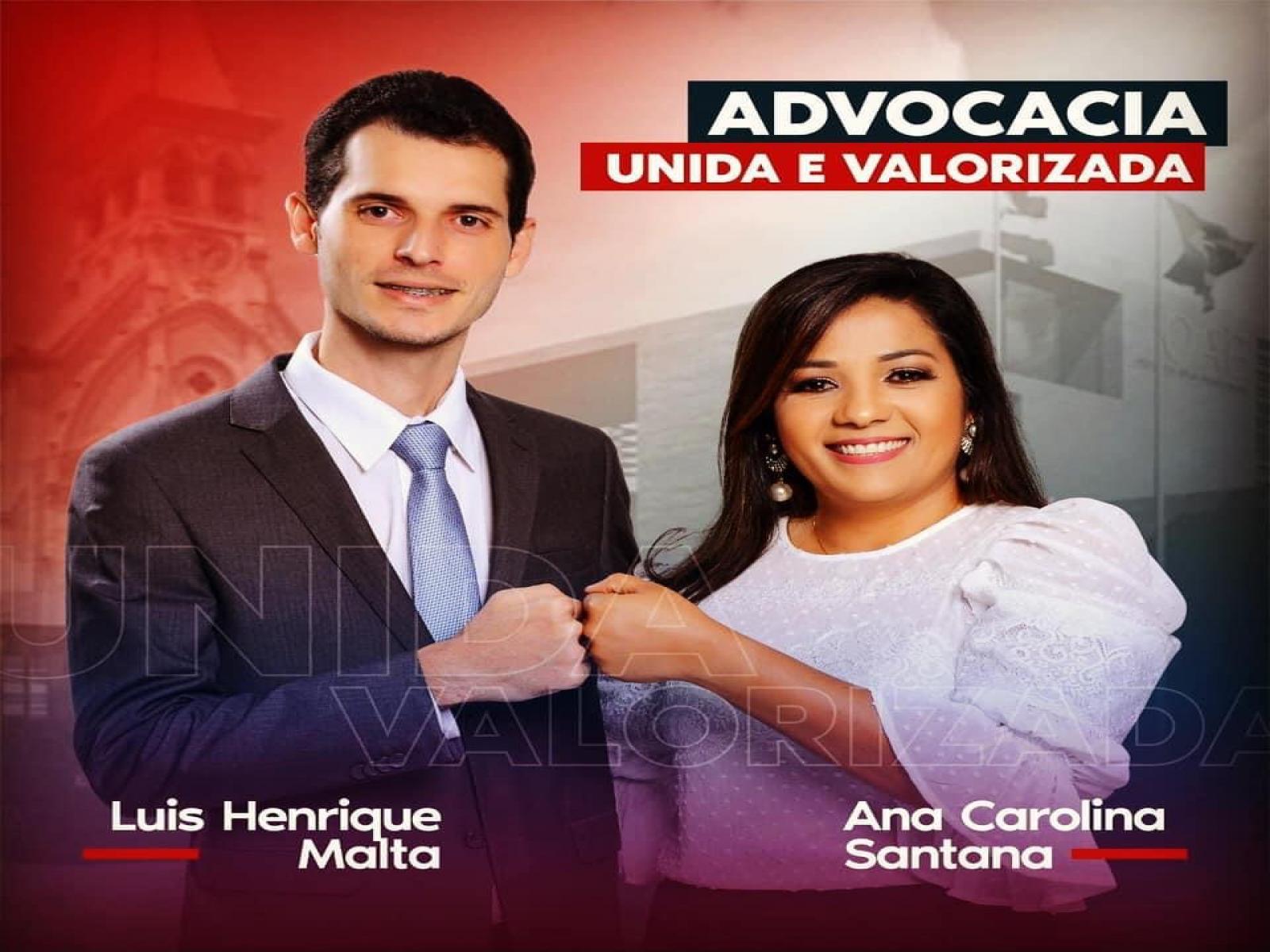 Henrique Malta e Carol Santana são eleitos para presidir a OAB Jequié