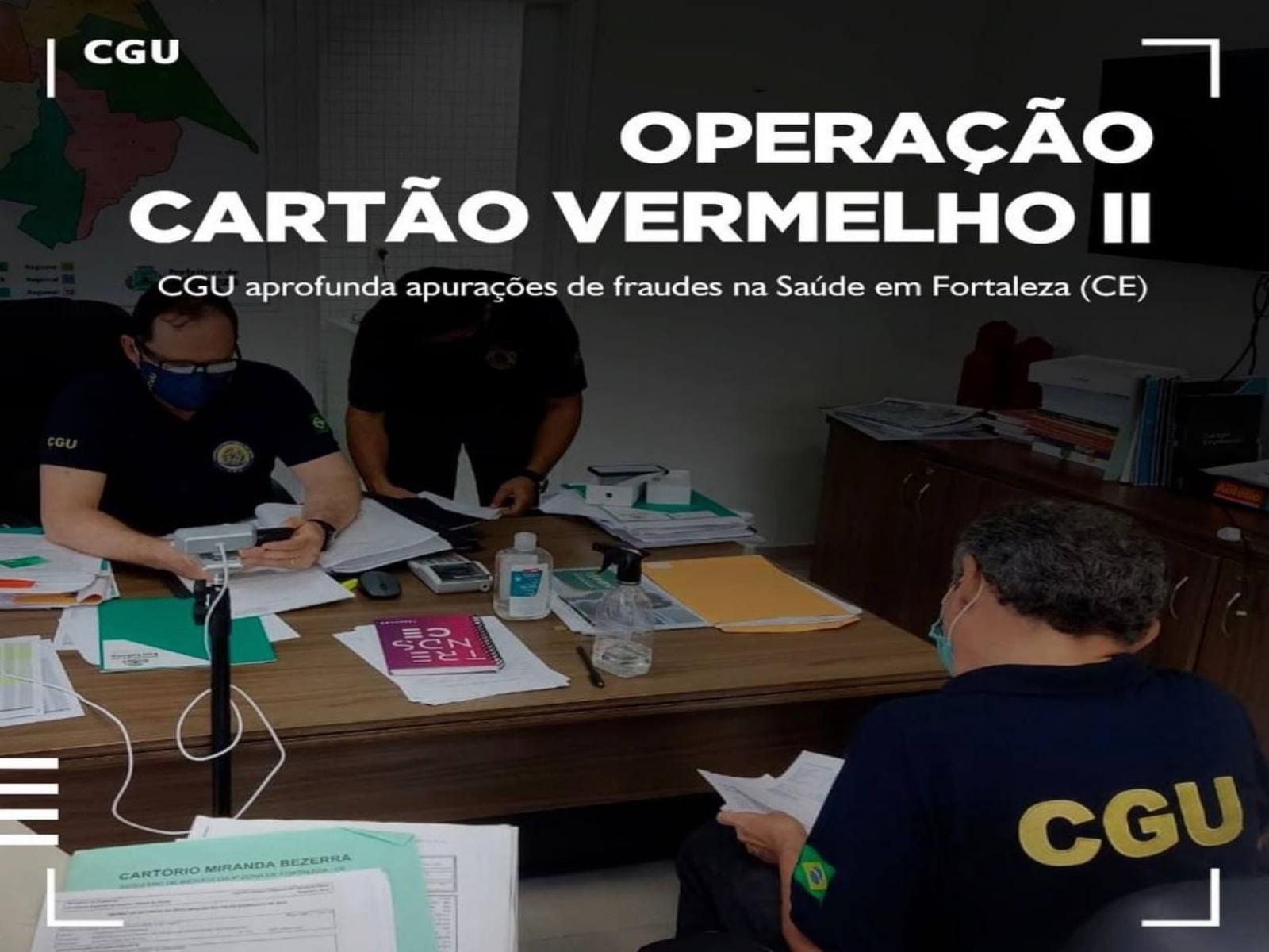 Covidão: CGU aprofunda apurações de fraudes na Saúde em Fortaleza (CE)