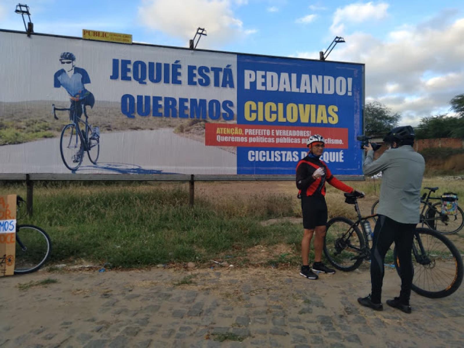 Jequié: Respeite o ciclista, ele não é invisível