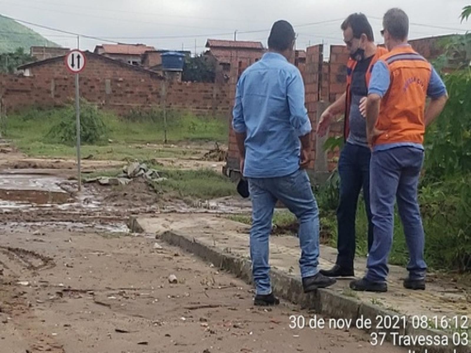 Defesa Civil Nacional reconhece situação de emergência em mais 13 cidades baianas atingidas por chuvas intensas
