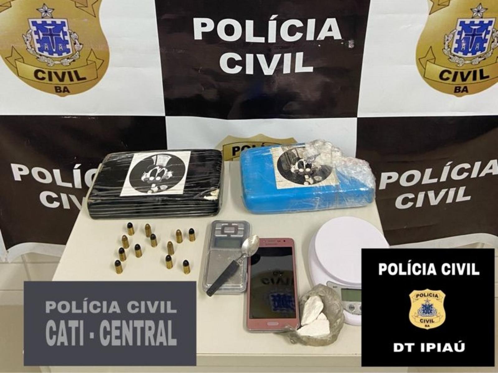 Ipiaú: Polícia Civil  fecha boca de fumo na Praça da Bíblia