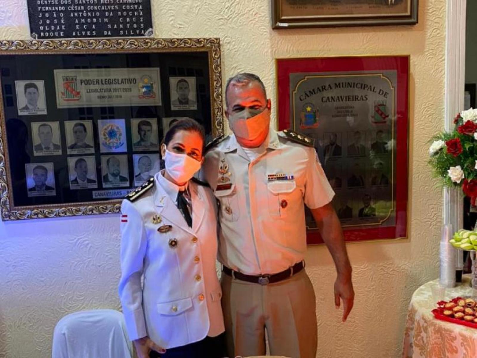 Major Poliana recebe titulo de cidadã canavieirense