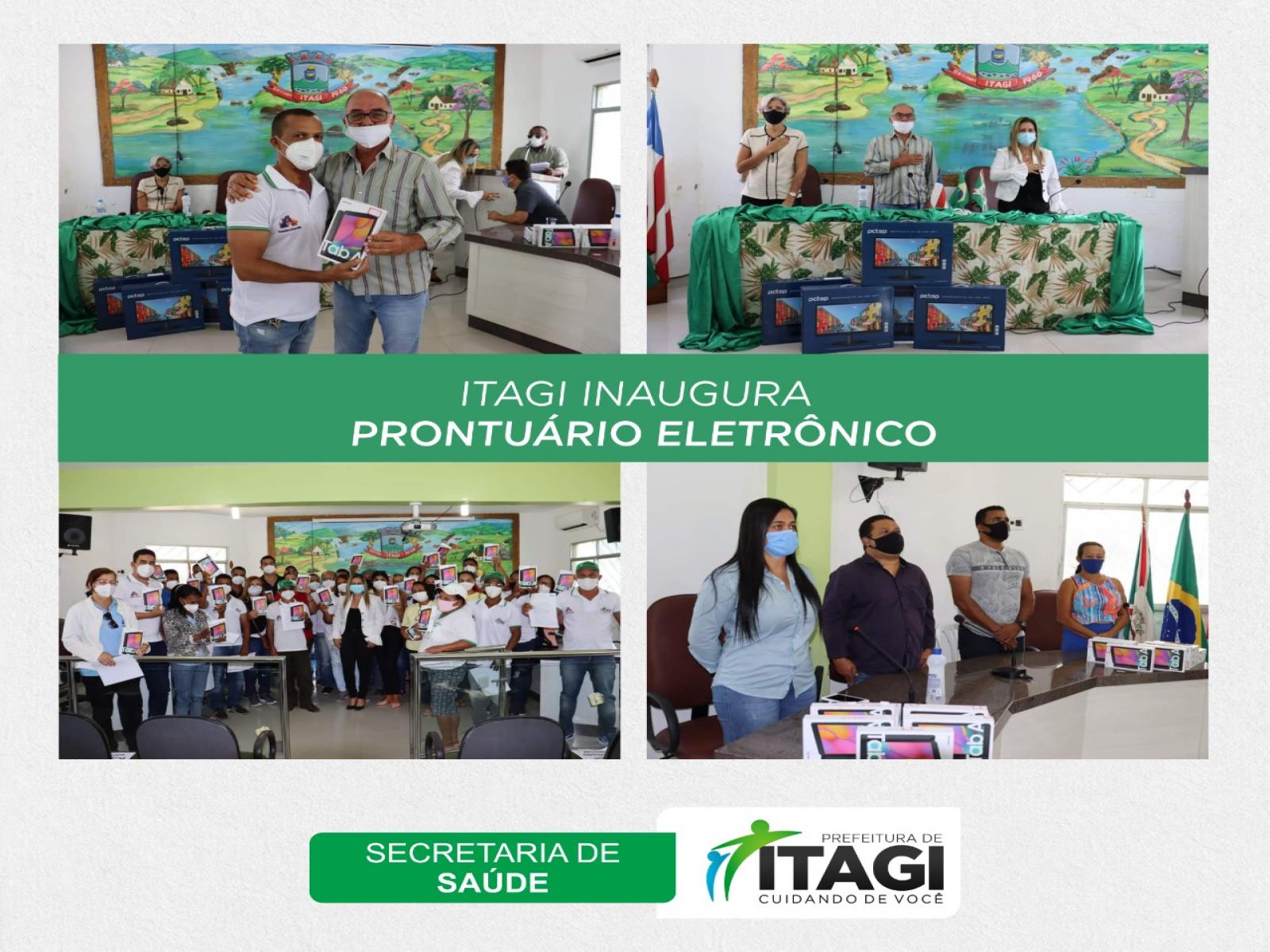 ITAGI INAUGURA O PRONTUÁRIO ELETRÔNICO