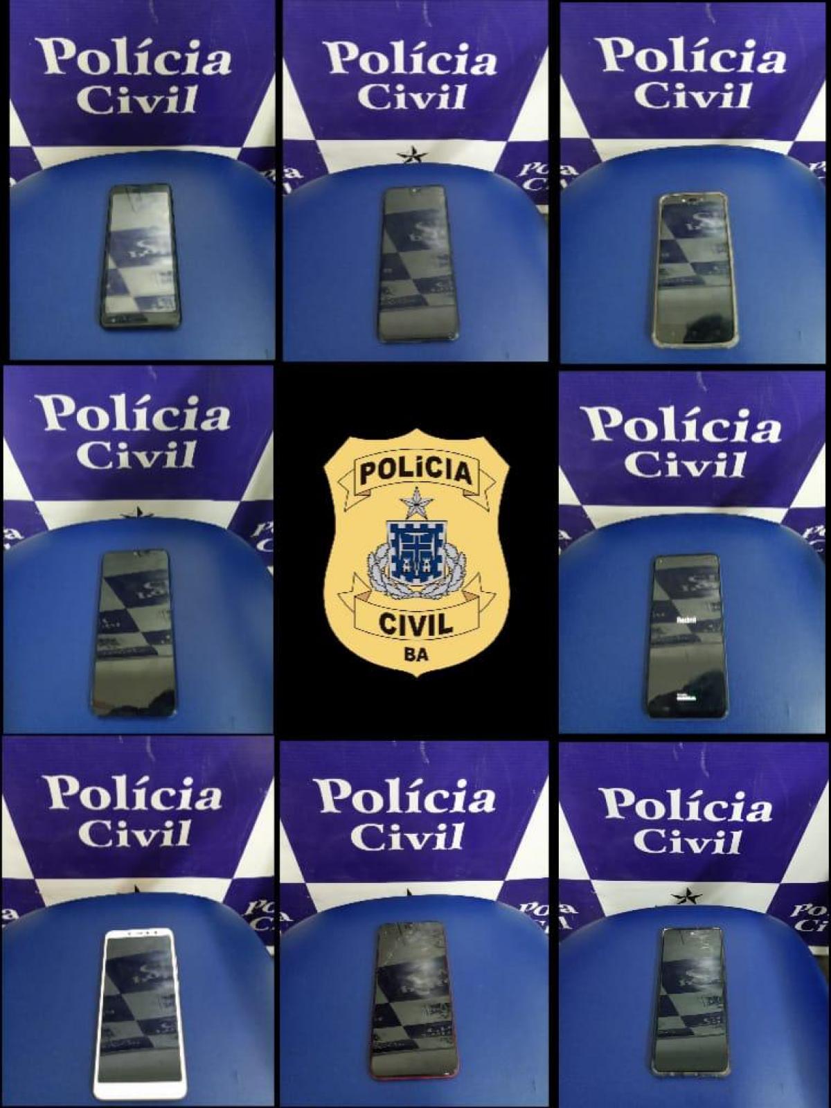 Polícia Civil recuperou 8 celulares roubados em Jequié
