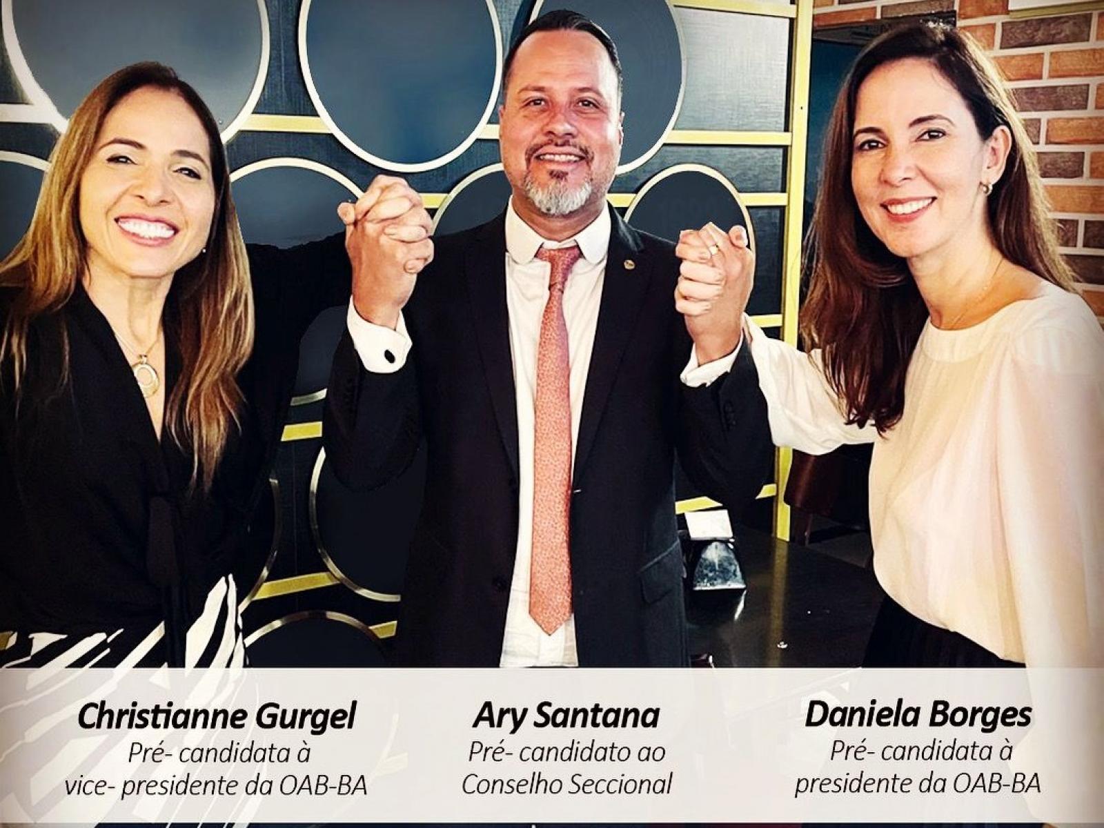 Ary Santana vai compor a chapa Movimento União Pela Advocacia