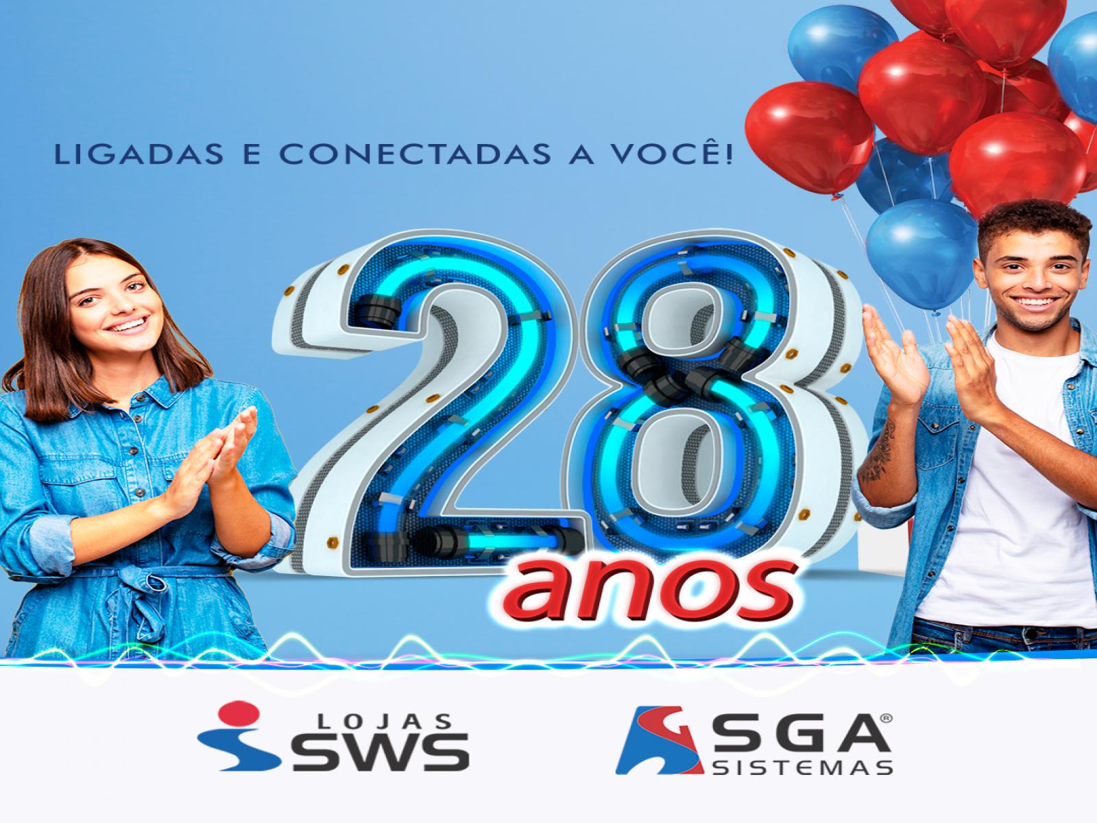 Lojas SWS e SGA Sistemas: 28 anos de avanços em gestão empresarial e evolução tecnológica