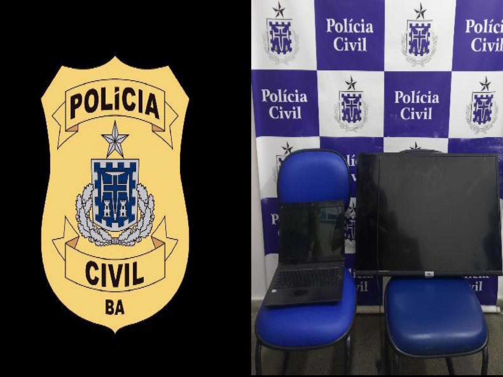 Preso ladrão que furtou tv e notebook em clínica de psicologia